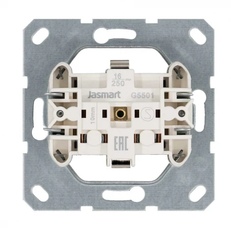 Розетка со шторками (антрацит) Jasmart G-Classic G5501B