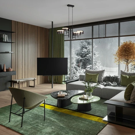 Подвесной светильник Freya Tower FR5537PL-L6B1 (LED, 220V, на проводе, круглые)