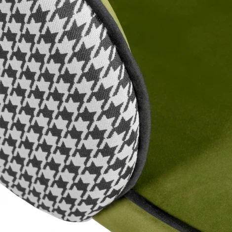 Стул Paola зеленый с жаккардом Bradex Home RF 0258