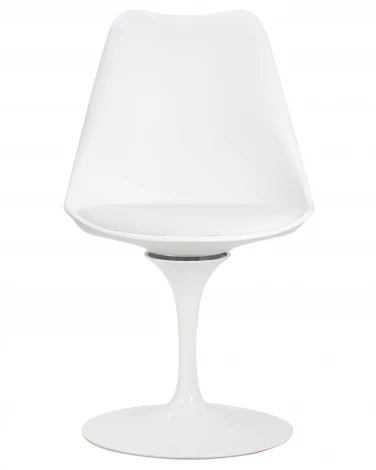 Стул обеденный TULIP (белое основание, цвет белый (W-02))