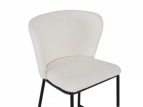 Стул барный Wendy ОГОГО 803374 (белый, черный)