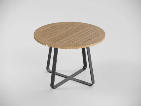 Комплект садовой мебели Patio Primavera 100 карбон, алюминий/тик Gardenini TPPRM.010010.T3