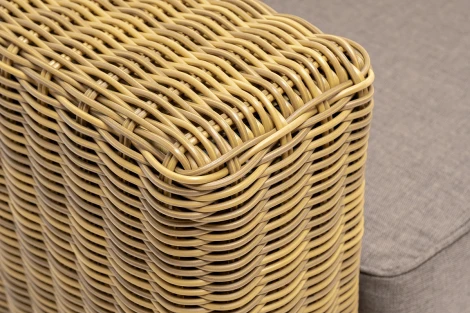 Лаунж-зона из искусственного ротанга, цвет соломенный 4SIS Боно BS3C2T-4-SET
