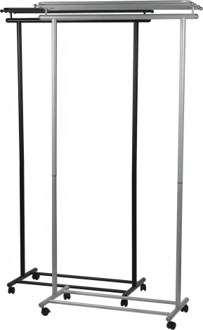 Вешалка напольная на колесах М 9 чёрный от фабрики Mebelik