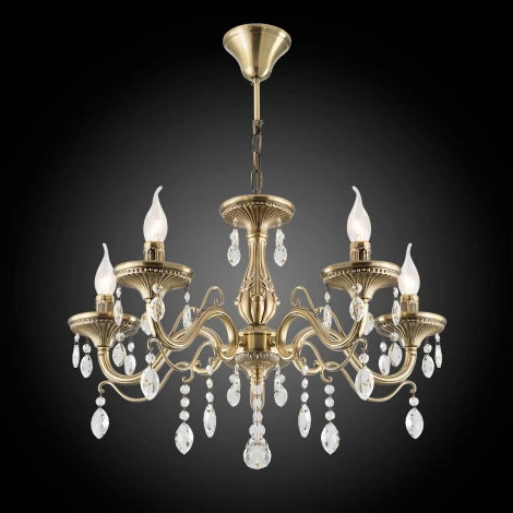 Подвесная люстра Citilux Кармен CL404153 (220V, на цепи, свеча)