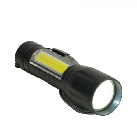 Фонарь ручной с аккумулятором USB ZOOM Feron TH2408 51118