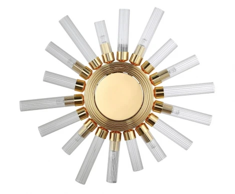 Настенный светильник Crystal Lux Fair AP9 GOLD D520