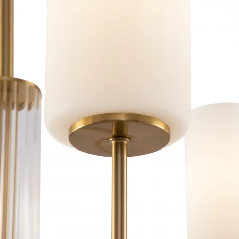 Потолочная люстра на штанге Freya Agnes FR5184PL-08BS (220V)