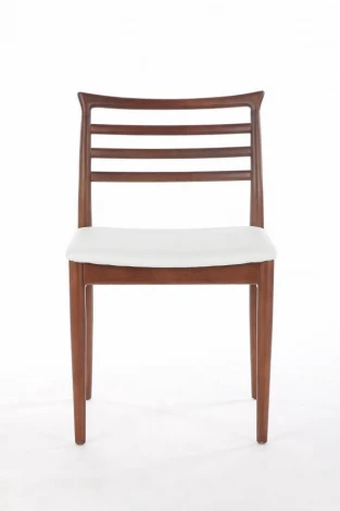 Обеденный стул Brunn Белый эко-кожа