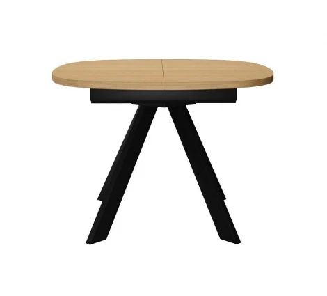 Стол DikLine B110 Дуб Каселла натуральный/опоры черные арт.00-00079999