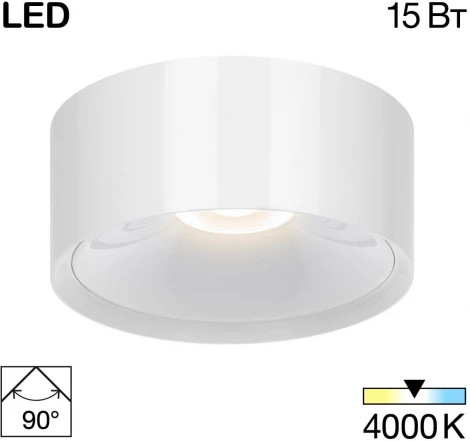 Светильник накладной светодиодный Citilux Rover CL743150N (220V, круглые)