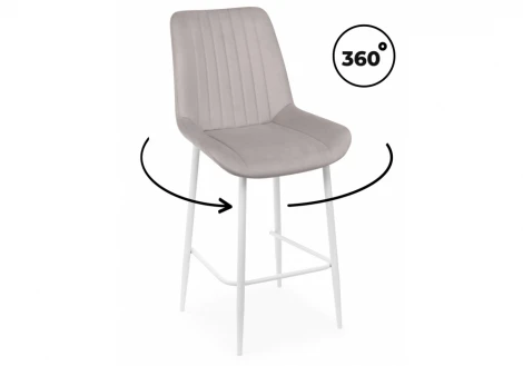 Барный стул Седа 360 латте (zd 290) / белый np 632608