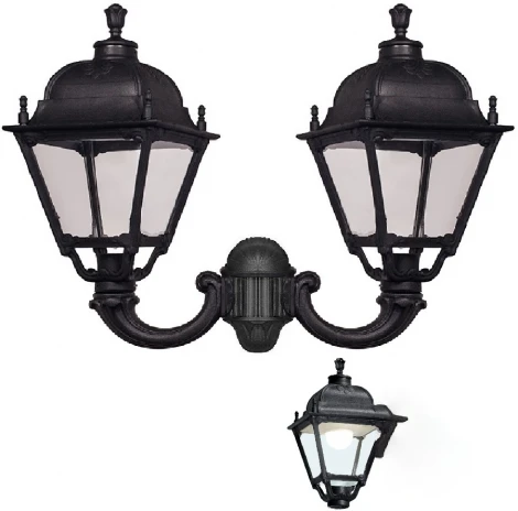 Настенный фонарь уличный Fumagalli Simon U33.142.000.AXH27 (220V, IP55)