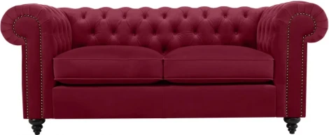 Диван Chester Classic ОГОГО (арт.344539), (Ткань/Бордовый)
