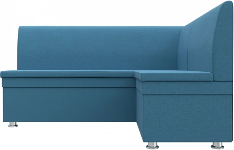 Диван кухонный угловой Уют правый угол (Голубой/Рогожка) Лига Диванов арт.124134