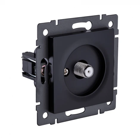 Розетка спутниковая SAT черный Kollinger REA-020BK для Aspekt, Eleganz, Reflex
