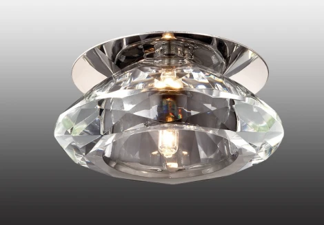 Встраиваемый точечный светильник Novotech Crystal 369374