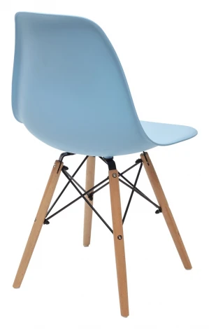 Обеденный стул M-City NUDE голубой