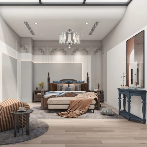 Потолочная люстра хрустальная на штанге Arte Milano Sorrento-3309 373309/6/80/470 CR (220V)