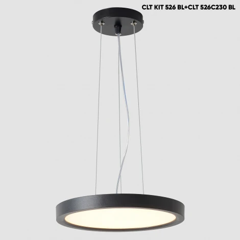 Потолочный светильник круглый Crystal Lux CLT 526C230 BL (LED, круглые, IP40)