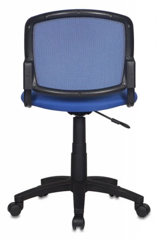 Кресло Бюрократ CH-296NX синий сиденье темно-синий 15-10 сетка/ткань крестовина пластик