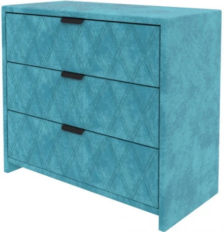 PROxSON Комод Side (Ткань: Велюр Лофти Лазурь) 94x45