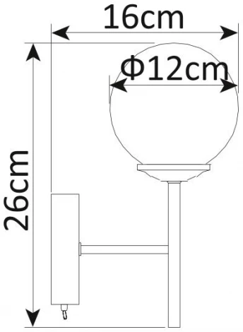Бра Arte Lamp Arancia A9276AP-1CC