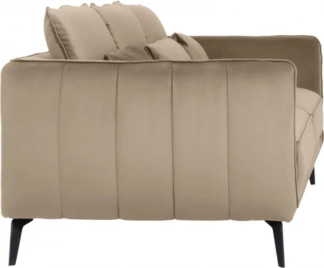 Диван Amsterdam трехместный ОГОГО (арт.583355), (Ткань/Светло-коричневый)