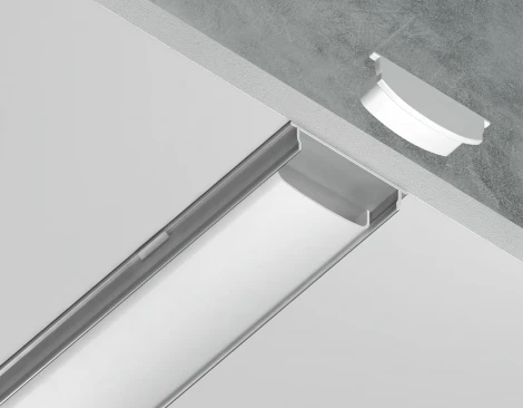 Алюминиевый профиль накладной гибкий для светодиодной ленты до 15мм Ambrella Illumination GP1600AL