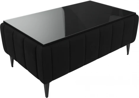 Стол Лига-045 (Черный/Микровельвет) Лига Диванов арт.122346