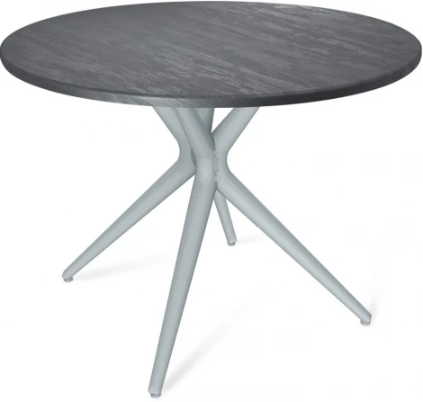 Стол Sheffilton SHT-TU30/TT 90 МДФ серый/каменный уголь