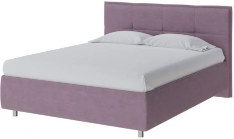 PROxSON Кровать Lino без основания (Ткань: Велюр Лофти Слива) 80x190