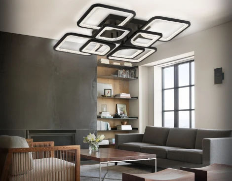 Потолочная люстра Ambrella ACRYLICA FA4424 (LED, 220V, пульт управления)