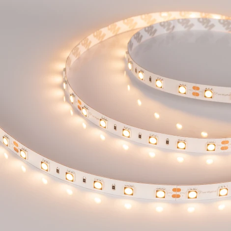 Светодиодная лента RT-B60-10mm 24V Warm3000 CRI98 (14.4 W/m, IP20, 5060, 5m) (Arlight, Открытый) 021421(2)