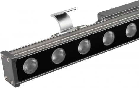 Линейный прожектор LED AR-LINE-500-12W Day4000 (GR, 15 deg, 230V) (Arlight, IP65 Металл) 042175