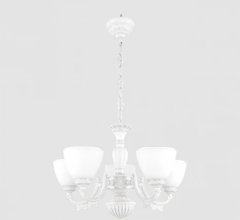 Подвесная люстра Arte Milano AM342837 342837/5 WT+SL (220V, на цепи)