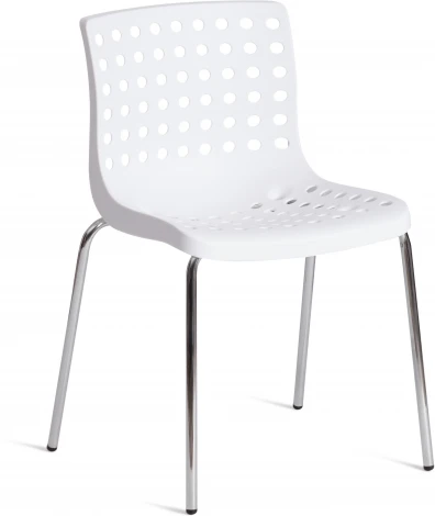 Стул SKALBERG (mod. C-084-A) / 2 шт. в упаковке Tetchair (Металл,Пластик/Белый) арт.24586