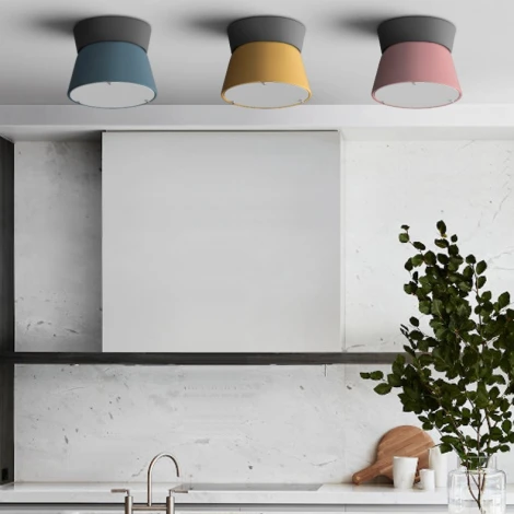 Потолочный светильник круглый Knap D25 Blue Imperiumloft Knap01 (193551-26) (LED, 220V, круглые)