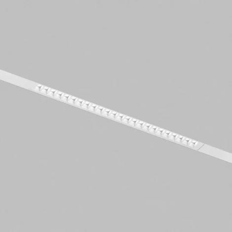 Трековый светильник светодиодный однофазный Denkirs Simple Grill DK8202-WH 220V 18W 4000K, белый