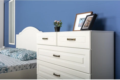 Комод Mobi Ливерпуль 10.103.01 белый / ясень ваниль 494543