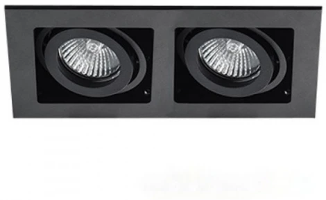 Встраиваемый точечный светильник AM Group AM165 AM166 BK (220V)