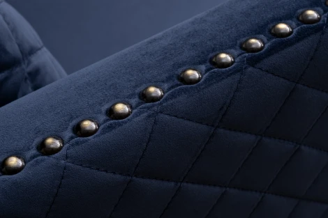 Диван Garda Decor SORRENTO-COUCH-Colt034 (Синий)