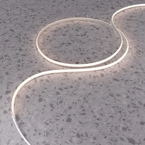 Термостойкий гибкий неон 13x7 24В 9,6Вт/м 3000K IP67 5м (вертикальный изгиб) Led Strip 432054