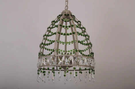 Подвесная люстра Abrasax L.7391-5GR (GREEN) (220V, на цепи)