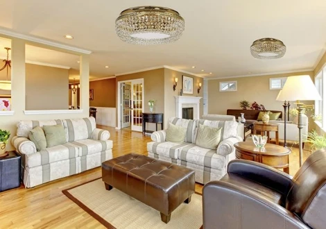 Потолочная люстра буше Arti Lampadari Favola E 1.4.45.501 G (220V, хрусталь, кольцо)