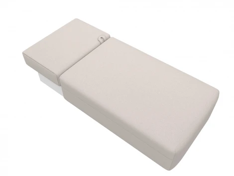 Модуль канапе Лига-060 НПБ (ЛДСП,Брус,Фанера,Замша/Бежевый) Лига Диванов 129563