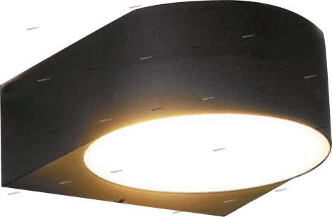 Светильник настенный уличный Adelluce, 1 плафон, черный, белый