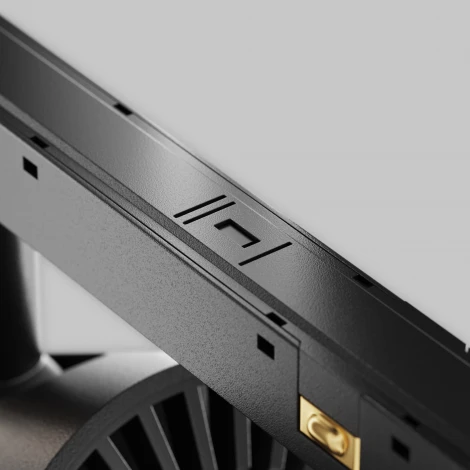 Трековый светильник низковольтный светодиодный 48V 12W 3000К Maytoni Technical Focus Zoom TR244-12W3K-B