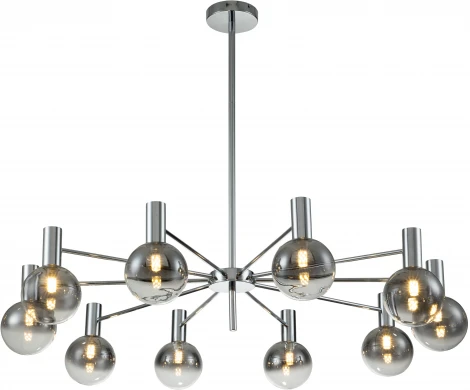 Люстра потолочная на штанге Collana V000225 (13015/10R Chrome) (220V, шар)