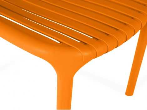 Комплект стульев Scoop 4 шт. ОГОГО Обстановочка! 966654 (Пластик/Оранжевый)